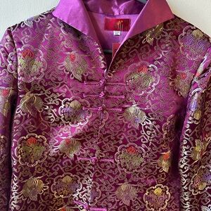 Elegant  Vintage Brocade Jacket